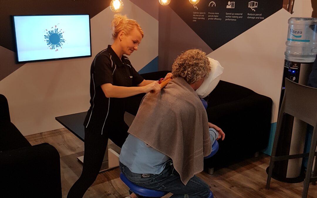 Chair massages especially for companies