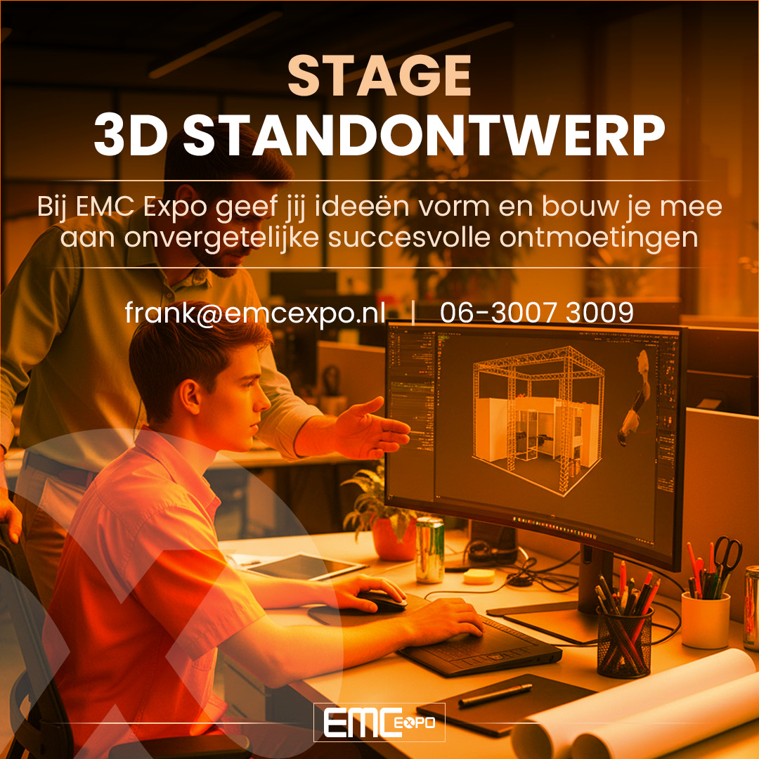 Stage 3D Standontwerp EMC Expo Stage 3D ontwerp EMC Expo